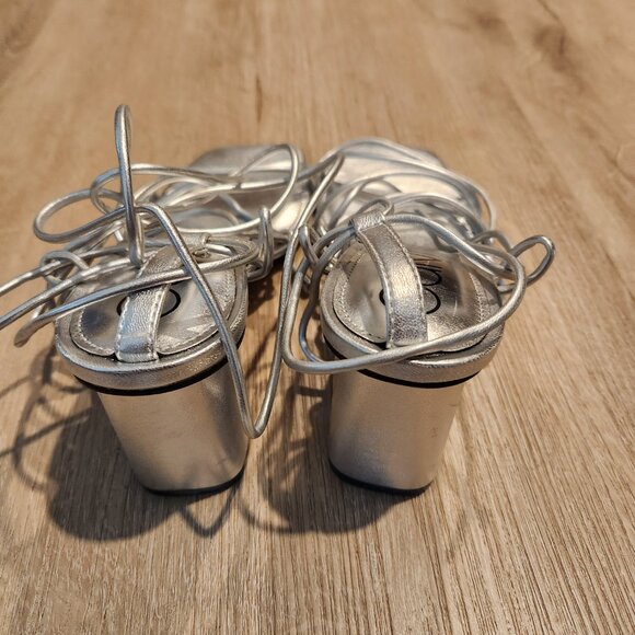 Calvin Klein Calista lace up Heels - Picture 2 of 4